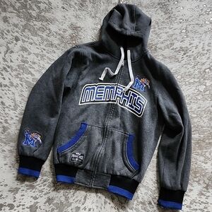 Franchise Club Memphis Tigers Reversible Hoodie Jacket SzS